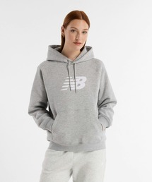 NEW BALANCE | ニューバランス New Balance Sport フリースロゴフーディ_(裏起毛)(パーカー)