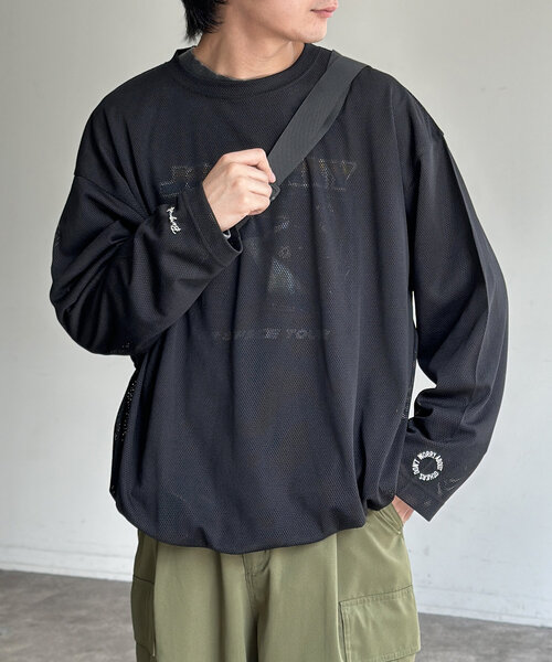 セール】メッシュスピンドルロンT（Tシャツ/カットソー）｜CPCM