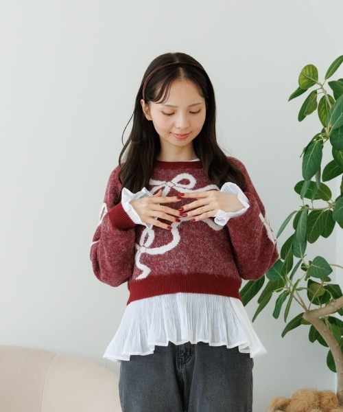 flower（フラワー）の「クラシックプリーツブラウス（シャツ/ブラウス・レディース・ブラック/ホワイト/イエロー・FREE）」の20枚目の写真