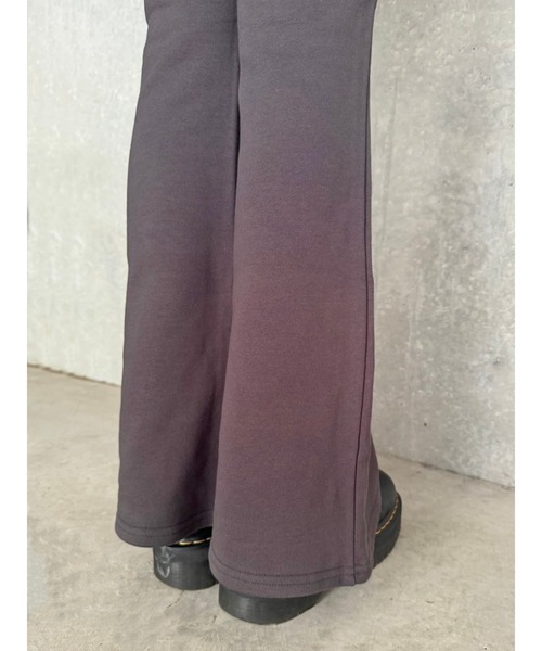 EGOIST（エゴイスト）の「ロゴ刺繍加工風スウェットパンツ（スウェットパンツ・レディース・パープル/カーキ/ブラック・FREE）」の10枚目の写真