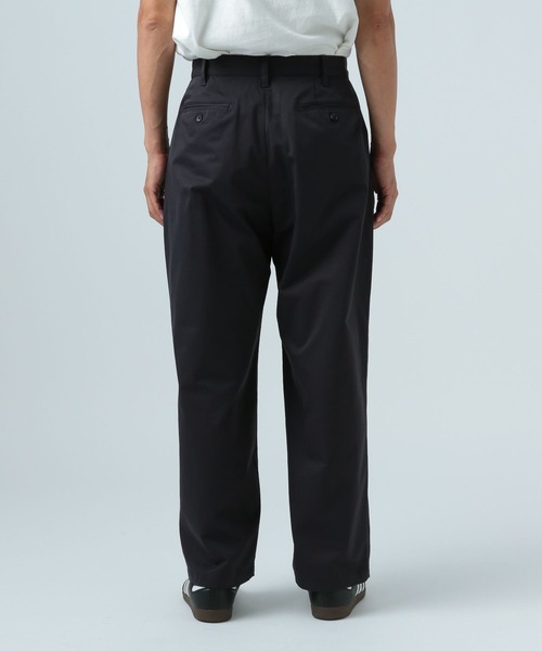 BAYFLOW（ベイフロー）の「【ストレッチ・シワ軽減】2タックツイルワイドパンツ（その他パンツ・メンズ・チャコールグレー/ベージュ・LARGE/MEDIUM）」の7枚目の写真