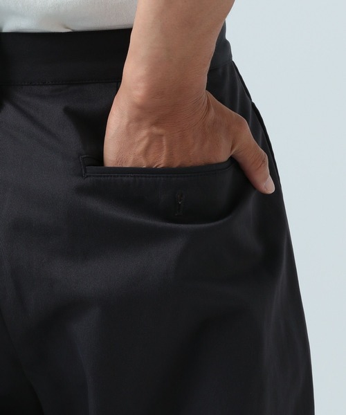 BAYFLOW（ベイフロー）の「【ストレッチ・シワ軽減】2タックツイルワイドパンツ（その他パンツ・メンズ・チャコールグレー/ベージュ・LARGE/MEDIUM）」の12枚目の写真