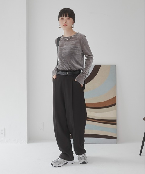 tシャツ シアーベロアプルオーバー レディース 予約》シアーベロアプルオーバー（Tシャツ／カットソー）｜Spick
