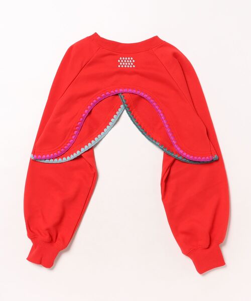 HOGAN RANCH WEAR（ホーガンランチウエア）の「刺繍ショートトップス（Tシャツ/カットソー・キッズ・ブラウン/オフホワイト/レッド/ブラック・M/S/LL/L）」の13枚目の写真