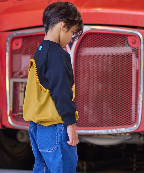 HOGAN RANCH WEAR（ホーガンランチウエア）の「刺繍ショートトップス（Tシャツ/カットソー・キッズ・ブラウン/オフホワイト/レッド/ブラック・M/S/LL/L）」の22枚目の写真