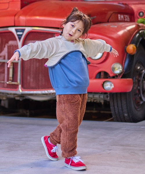 HOGAN RANCH WEAR（ホーガンランチウエア）の「刺繍ショートトップス（Tシャツ/カットソー・キッズ・ブラウン/オフホワイト/レッド/ブラック・M/S/LL/L）」の18枚目の写真