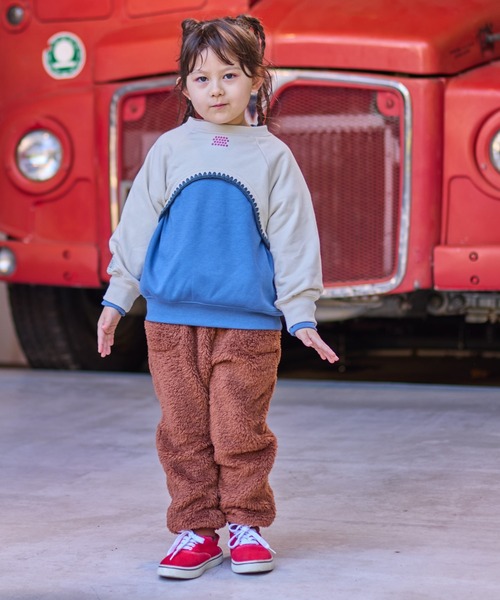 HOGAN RANCH WEAR（ホーガンランチウエア）の「刺繍ショートトップス（Tシャツ/カットソー・キッズ・ブラウン/オフホワイト/レッド/ブラック・M/S/LL/L）」の17枚目の写真