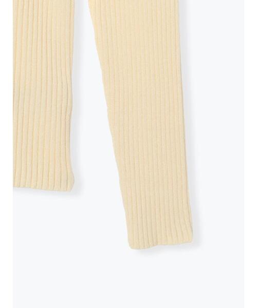 Lugnoncure（ルノンキュール）の「もちもちリブクルーネックニット（ニット/セーター・レディース・オフホワイト/ブラック/ホワイト・F）」の19枚目の写真