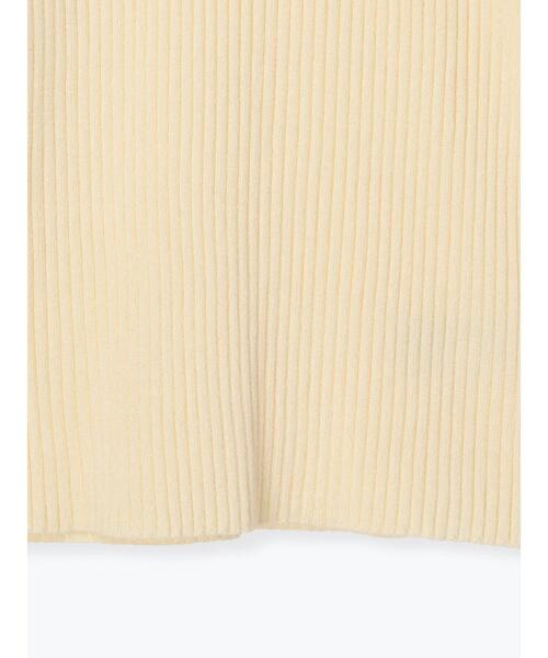 Lugnoncure（ルノンキュール）の「もちもちリブクルーネックニット（ニット/セーター・レディース・オフホワイト/ブラック/ホワイト・F）」の20枚目の写真