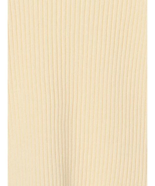 Lugnoncure（ルノンキュール）の「もちもちリブクルーネックニット（ニット/セーター・レディース・オフホワイト/ブラック/ホワイト・F）」の22枚目の写真