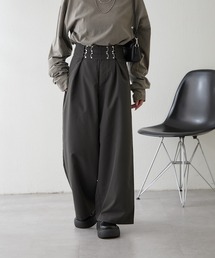【UNISEX】ホック付パンツ