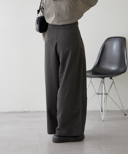 NUNIFE（ユニフィー）の「【UNISEX】ホック付パンツ（その他パンツ・レディース・スミクロ/ベージュ/グレー・FREE）」の17枚目の写真