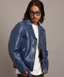 JACKROSE（ジャックローズ）｜ライダースジャケット（ブルー系）一覧