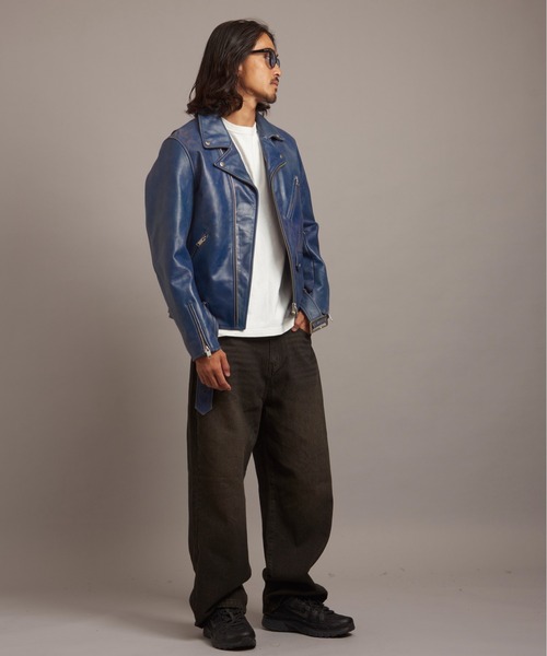 JACKROSE（ジャックローズ）の「JE GOAT CRACKING LEATHER DOUBLE