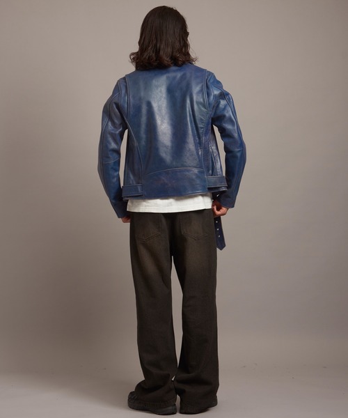 JACKROSE（ジャックローズ）の「JE GOAT CRACKING LEATHER DOUBLE