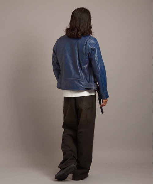 JACKROSE（ジャックローズ）の「JE GOAT CRACKING LEATHER DOUBLE