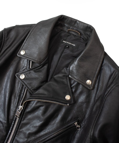 JACKROSE（ジャックローズ）の「JE GOAT CRACKING LEATHER DOUBLE
