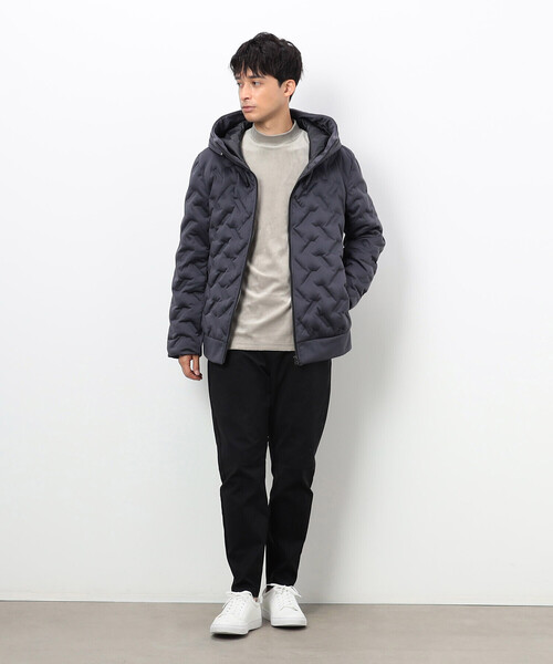 COMME CA ISM（コムサイズム）の「ベロアジャージ ハイネックＴシャツ（Tシャツ/カットソー・メンズ・ブラック/ブルー/ベージュ/ホワイト・MEDIUM/LARGE）」の12枚目の写真