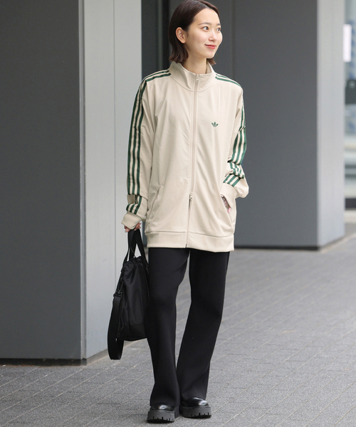 adidas Originals（アディダスオリジナルス）の「【adidas Originals】 BB トラックトップ（その他アウター・レディース・アイボリー/ブラウン・X-SMALL/SMALL）」の3枚目の写真