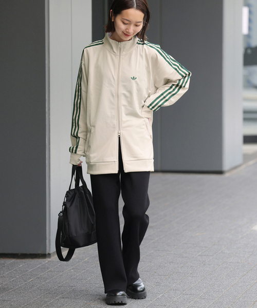 adidas Originals（アディダスオリジナルス）の「【adidas Originals】 BB トラックトップ（その他アウター・レディース・アイボリー/ブラウン・X-SMALL/SMALL）」の4枚目の写真