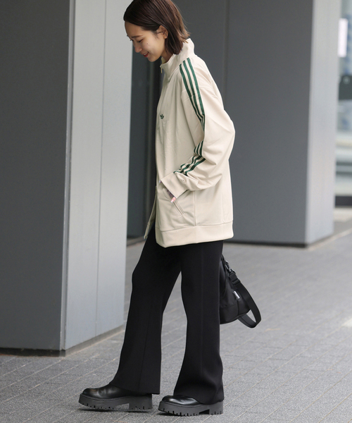 adidas Originals（アディダスオリジナルス）の「【adidas Originals】 BB トラックトップ（その他アウター・レディース・アイボリー/ブラウン・X-SMALL/SMALL）」の5枚目の写真