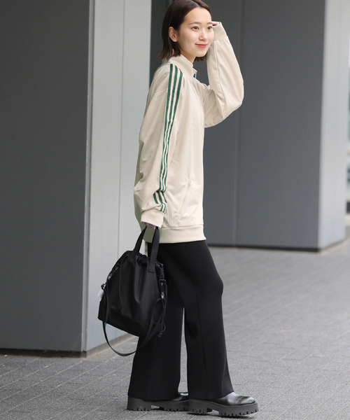 adidas Originals（アディダスオリジナルス）の「【adidas Originals】 BB トラックトップ（その他アウター・レディース・アイボリー/ブラウン・X-SMALL/SMALL）」の6枚目の写真