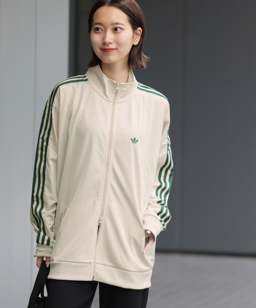 adidas Originals（アディダスオリジナルス）の「【adidas Originals】 BB トラックトップ（その他アウター・レディース・アイボリー/ブラウン・X-SMALL/SMALL）」の8枚目の写真