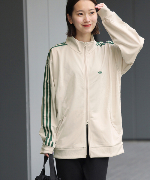 adidas Originals（アディダスオリジナルス）の「【adidas Originals】 BB トラックトップ（その他アウター・レディース・アイボリー/ブラウン・X-SMALL/SMALL）」の9枚目の写真