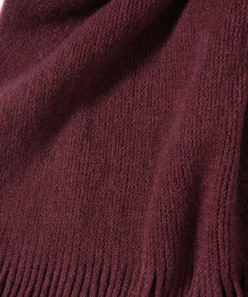 RAGEBLUE（レイジブルー）の「＜大人気定番アイテム＞ラッセルマフラー/569604（マフラー・メンズ・グレー/ブラウン/ブラック/ワイン/ホワイト/ネイビー・FREE）」の15枚目の写真