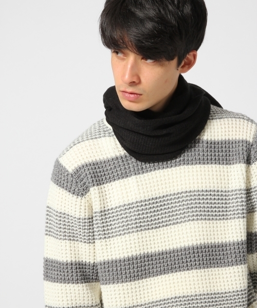 RAGEBLUE（レイジブルー）の「＜大人気定番アイテム＞ラッセルマフラー/569604（マフラー・メンズ・グレー/ブラウン/ブラック/ワイン/ホワイト/ネイビー・FREE）」の20枚目の写真