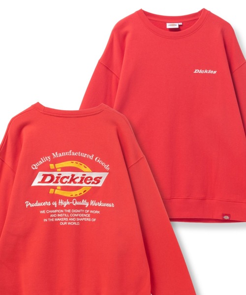 Dickies(ディッキーズ)の「【Dickies/ディッキーズ】裏起毛刺繍トレーナー(スウェット・メンズ・ブラック/ダークグリーン/ライトグレー/ライトベージュ/スミクロ/アッシュ/グリーン/レッド・M/XXL/XL/L)」の8枚目の写真