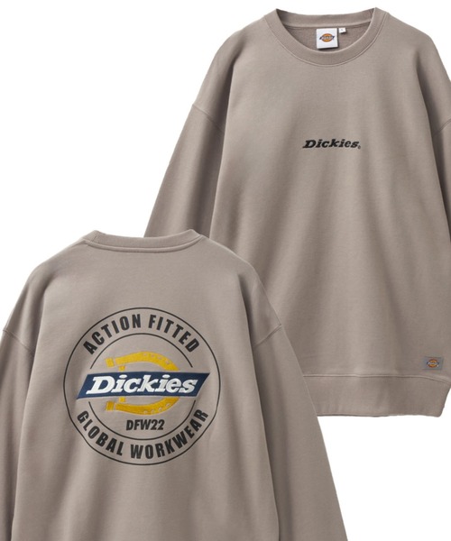 Dickies(ディッキーズ)の「【Dickies/ディッキーズ】裏起毛刺繍トレーナー(スウェット・メンズ・ブラック/ダークグリーン/ライトグレー/ライトベージュ/スミクロ/アッシュ/グリーン/レッド・M/XXL/XL/L)」の5枚目の写真