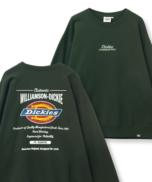 Dickies(ディッキーズ)の「【Dickies/ディッキーズ】裏起毛刺繍トレーナー(スウェット・メンズ・ブラック/ダークグリーン/ライトグレー/ライトベージュ/スミクロ/アッシュ/グリーン/レッド・M/XXL/XL/L)」の7枚目の写真