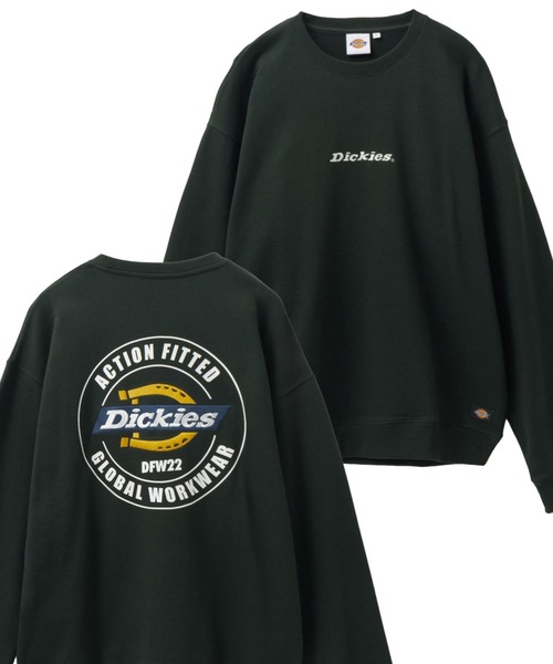 Dickies(ディッキーズ)の「【Dickies/ディッキーズ】裏起毛刺繍トレーナー(スウェット・メンズ・ブラック/ダークグリーン/ライトグレー/ライトベージュ/スミクロ/アッシュ/グリーン/レッド・M/XXL/XL/L)」の6枚目の写真