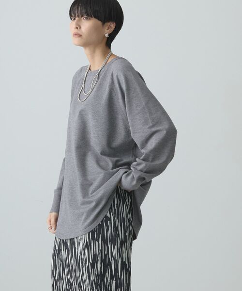 AMERICAN HOLIC(アメリカンホリック)の「2WAYバイパチヘンリーネックニットプルオーバー(ニット/セーター・レディース・レッド/杢グレー/ブラック・M/L)」の18枚目の写真