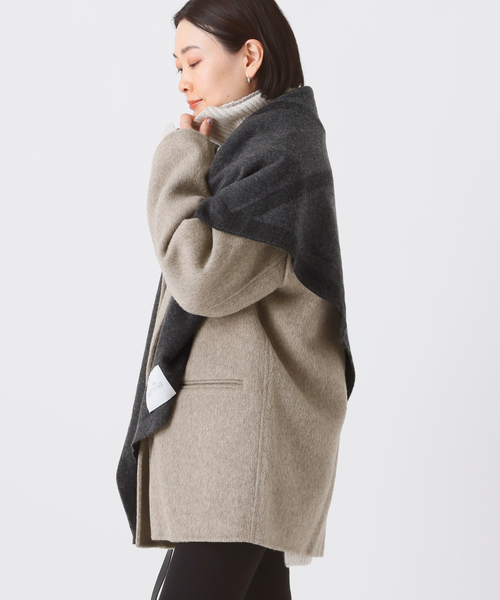 AP STUDIO（エーピーストゥディオ）の「【ENVELOPE1976/エンベロープ1976】フォルムジャケット（その他アウター・レディース・ベージュ・FREE）」の2枚目の写真