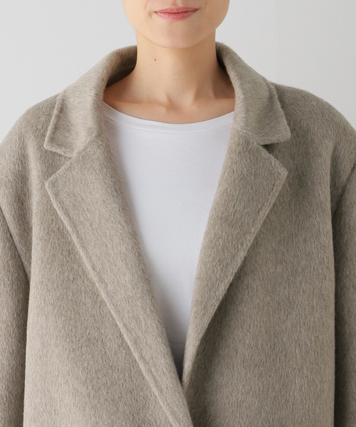 AP STUDIO（エーピーストゥディオ）の「【ENVELOPE1976/エンベロープ1976】フォルムジャケット（その他アウター・レディース・ベージュ・FREE）」の10枚目の写真