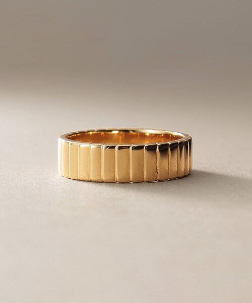 K18ガドルーン リング（リング）｜COCOSHNIK（ココシュニック）の