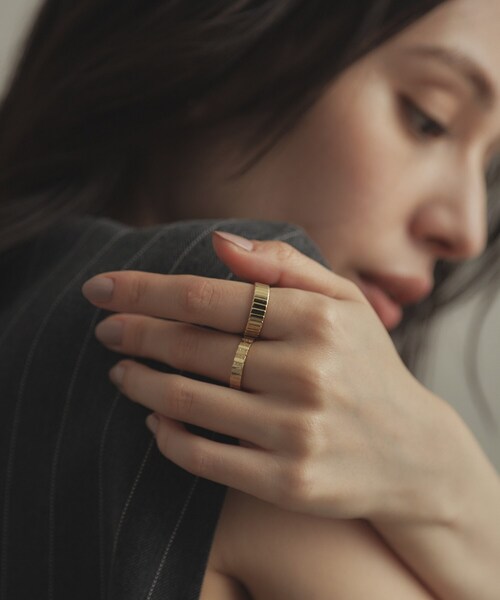 K18ガドルーン リング（リング）｜COCOSHNIK（ココシュニック）の
