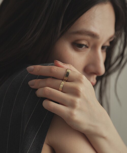 K18ガドルーン リング（リング）｜COCOSHNIK（ココシュニック）の