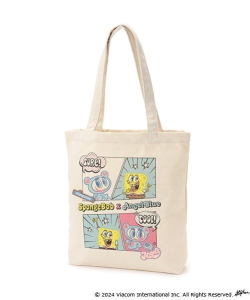 LOVETOXIC（ラブトキシック）の「【スポンジ・ボブ】×【Angel Blue】トートバッグ（バックパック/リュック・キッズ・マルチ・FREE）」の4枚目の写真