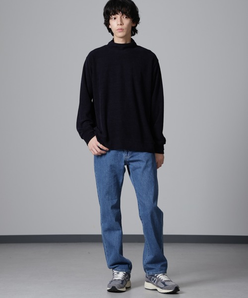 セール】モールライクハイネックプルオーバー 長袖（Tシャツ