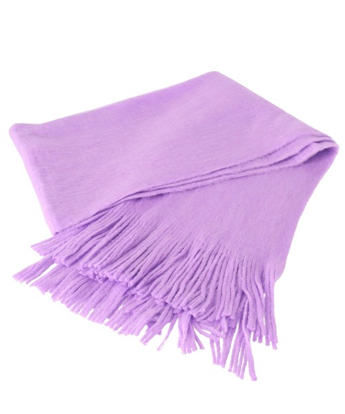 Settimissimo（セッティミッシモ）の「ミンクタッチモッチリロングストール（ストール/ショール・レディース・パープル/ベージュ/ブルー・FREE）」の18枚目の写真