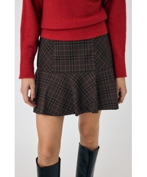 MOUSSY | RANDOM CHECK ミニスカート(スカート)