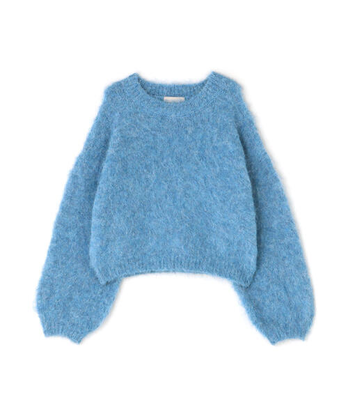 FREE'S MART（フリーズマート）の「◇ウール混シャギーショート丈ニット（ニット/セーター・レディース・ホワイト/グレー/ベージュ/グリーン/ピンク・FREE）」の8枚目の写真