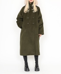 オーバーサイズ ダブルブレストウールコート（その他アウター）｜COS