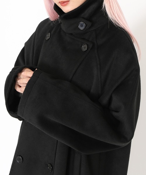 【セール】オーバーダブルロングコート（その他アウター）｜PUNYUS（プニュズ）