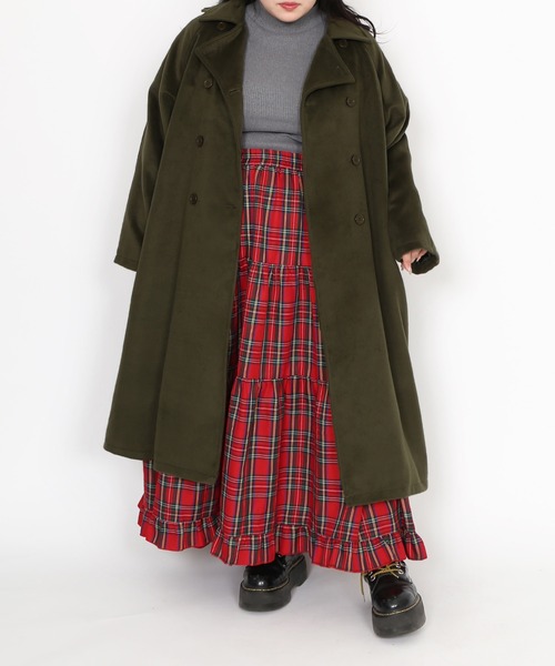 【セール】オーバーダブルロングコート（その他アウター）｜PUNYUS（プニュズ）