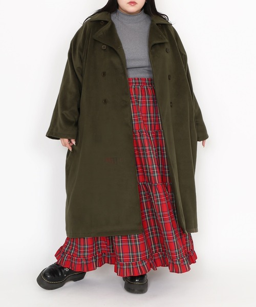 【セール】オーバーダブルロングコート（その他アウター）｜PUNYUS（プニュズ）