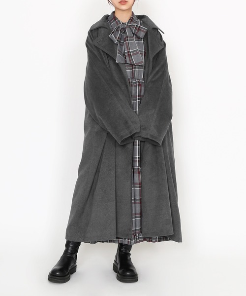 【セール】オーバーダブルロングコート（その他アウター）｜PUNYUS（プニュズ）